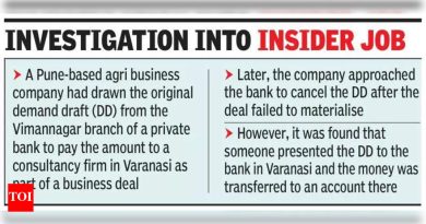 क्लोन्ड डीडीद्वारे 2 कोटी रुपये मिळालेल्या बँक ए/सीला गोठविण्याकरिता पोलिस कायदा जलदगतीने