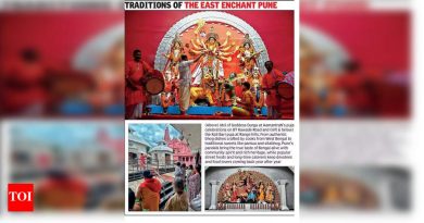 खिचुडी ते कोशा मंगशो आणि पंतुआ पर्यंत दुर्गा पूजा पंडल प्लेटवर बंगालची सेवा देतात