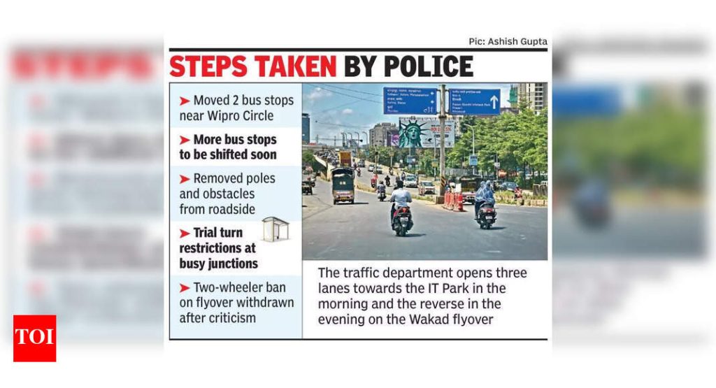 ट्रॅफिक डिपार्टमेंटचे ट्वीक्स पुणे मध्ये हिन्जवडी आयटी पार्क अनलॉक करण्यात अयशस्वी ठरले
