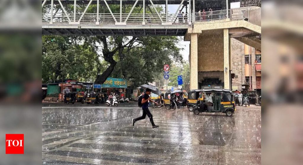 कन्व्हेक्टिव्ह रेन इंद्रियगोचर पुणेच्या काही भागात तीव्र शॉवरला चालना देते