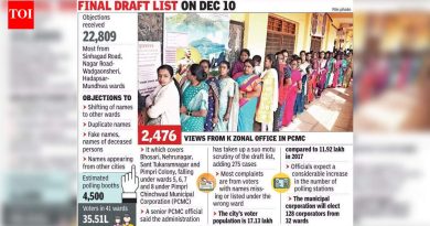 PMC मतदार यादीतील विसंगती दुरुस्त करण्यासाठी वेळेच्या विरोधात धाव घेत आहे, शेवटच्या दिवशी 9k पेक्षा जास्त दृश्ये