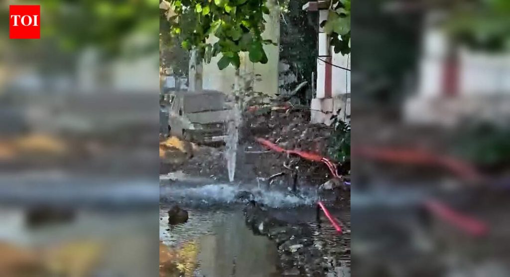 पाण्याच्या पाईपलाईनमध्ये बिघाड झाल्याने पौड रोड आणि वडगाव भागात वाया जातो, पुरवठा विस्कळीत होतो