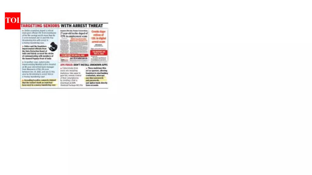 मनी लाँड्रिंग प्रकरणात अटकेच्या धमकीनंतर राज्य सरकारच्या निवृत्त अधिकाऱ्याचे 2 कोटी रुपयांचे नुकसान