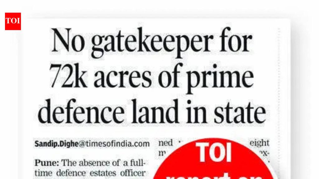पुण्याला 10 महिन्यांच्या अंतरानंतर पूर्णवेळ संरक्षण संपदा अधिकारी मिळाला आहे