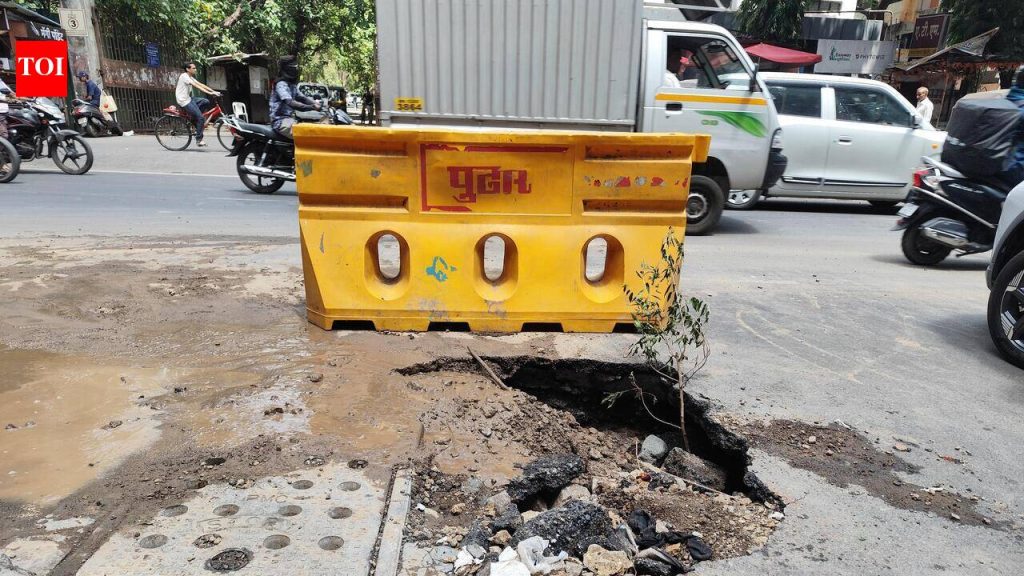 पीएमसी पाइपलाइनमध्ये बिघाड झाल्याने पाणी नाल्यात वाहून, रहिवाशांनी व्यक्त केला संताप आणि संताप | पुणे बातम्या